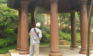 木涼亭白蟻防治施工